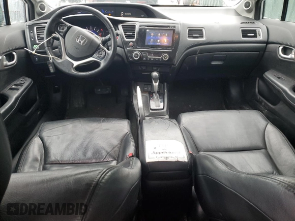2014 Honda Civic EX-L with VIN 19XFB2F91EE233096, listed as a Copart auction lot 42811615 with 164,176 mi miles and Salvage Title. Bid and sale history available at DreamBid. Image 8.