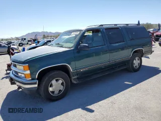1999 Chevrolet Suburban z VIN 1GNFK16R2XJ511303, wystawiony jako Copart lot #55163445 z przebiegiem 190 041 mil mil oraz Szkoda całkowita • Salvage title. Historia ofert i sprzedaży dostępna na DreamBid. Obrazek 1.