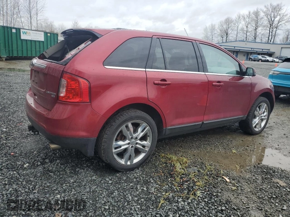 2013 Ford Edge Limited with VIN 2FMDK4KCXDBB12184, listed as a Copart auction lot 49452405 with 141,413 mi miles and Salvage Title. Bid and sale history available at carsss.com. Image 3.