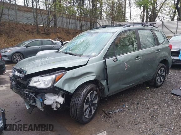 2017 Subaru Forester z VIN JF2SJABC4HH452602, wystawiony jako IAAI lot #42197639 z przebiegiem 141 385 mil mil oraz . Historia ofert i sprzedaży dostępna na DreamBid. Obrazek 2.