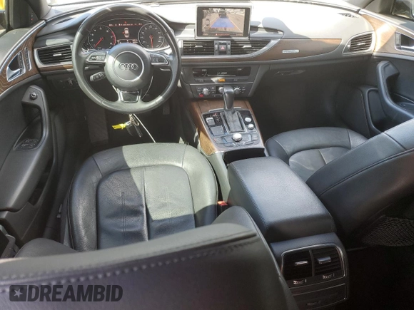 2016 Audi A6 Premium Plus with VIN WAUFGAFC4GN057387, listed as a Copart auction lot 49078355 with 99,493 mi miles and Salvage Title. Bid and sale history available at DreamBid. Image 8.