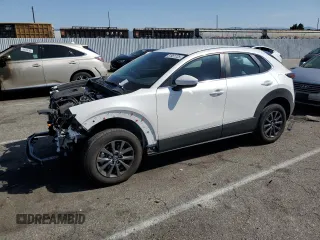2024 Mazda CX-30 S with VIN 3MVDMBAM5RM707722, listed as a Copart auction lot 51951725 with 9,677 mi miles and Salvage title. Bid and sale history available at DreamBid. Image 1.