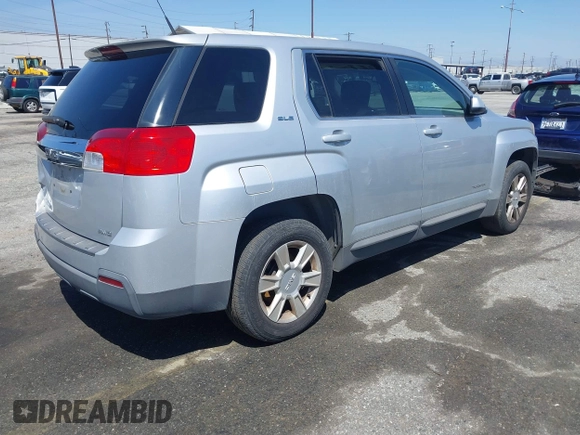 2010 GMC Terrain SLE-1 with VIN 2CTFLCEW0A6276238, listed as a IAAI auction lot 42017808 with 168,853 mi miles. Bid and sale history available at carsss.com. Image 4.