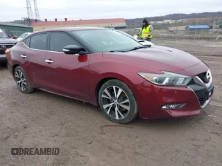 2017 Nissan Maxima SV with VIN 1N4AA6AP9HC372792, listed as a IAAI auction lot 41953278 with 112,250 mi miles and . Bid and sale history available at DreamBid. Image 1.