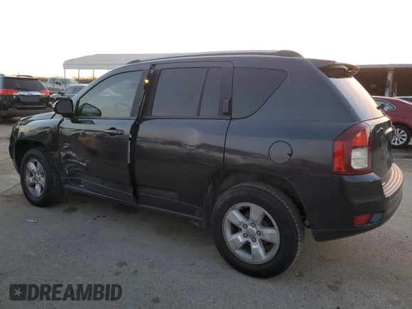 2016 Jeep Compass Sport with VIN 1C4NJCBB3GD574632, listed as a Copart auction lot 88016225 with 93,138 mi miles and Salvage title. Bid and sale history available at DreamBid. Image 2.