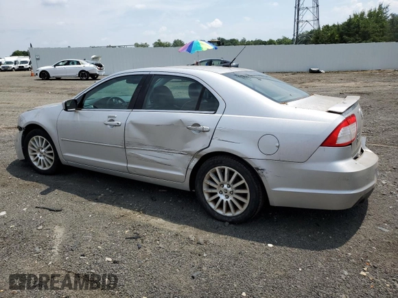 2009 Mercury Milan Premier with VIN 3MEHM08139R634032, listed as a Copart auction lot 62465905 with Not provided miles and Salvage title. Bid and sale history available at DreamBid. Image 2.