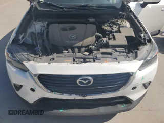 2018 Mazda CX-3 Sport with VIN JM1DKDB76J0309289, listed as a Copart auction lot 50413075 with 57,455 mi miles and Salvage Title. Bid and sale history available at DreamBid. Image 11.