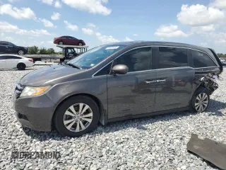 2014 Honda Odyssey EX-L with VIN 5FNRL5H63EB066992, listed as a Copart auction lot 63689465 with 192,245 mi miles and Non repairable. Bid and sale history available at DreamBid. Image 1.
