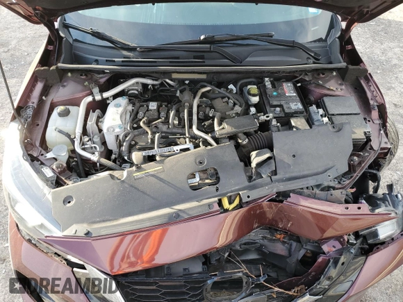 2020 Nissan Sentra SV with VIN 3N1AB8CV8LY313301, listed as a Copart auction lot 49721615 with 52,904 mi miles and Salvage Title. Bid and sale history available at carsss.com. Image 12.