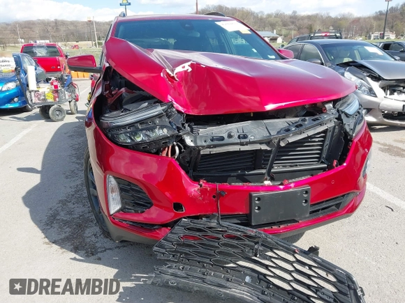 2022 Chevrolet Equinox RS with VIN 3GNAXMEV1NS159192, listed as a IAAI auction lot 41864811 with 30,364 mi miles and . Bid and sale history available at DreamBid. Image 6.