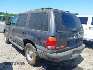 1998 Mercury Mountaineer z VIN 4M2ZU52E9WUJ40013, wystawiony jako IAAI lot #42560709 z przebiegiem 165 807 mil mil oraz . Historia ofert i sprzedaży dostępna na DreamBid. Obrazek 3.