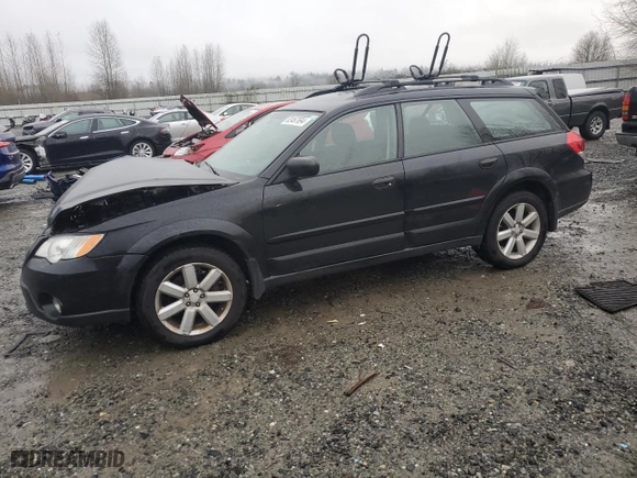 2008 Subaru Outback (Natl) i with VIN 4S4BP61C887349535, listed as a Copart auction lot 82467694 with 202,002 mi miles and Salvage Title. Bid and sale history available at carsss.com. Image 1.