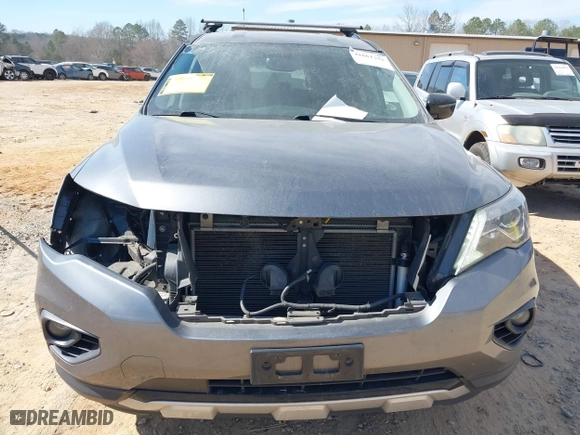 2019 Nissan Pathfinder S with VIN 5N1DR2MM3KC623917, listed as a IAAI auction lot 41661193 with 92,345 mi miles. Bid and sale history available at carsss.com. Image 6.