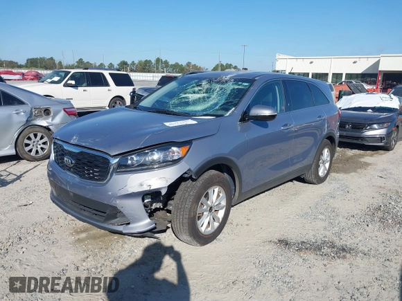 2020 Kia Sorento LX with VIN 5XYPG4A36LG698767, listed as a IAAI auction lot 40711932 with 38,979 mi miles. Bid and sale history available at carsss.com. Image 17.