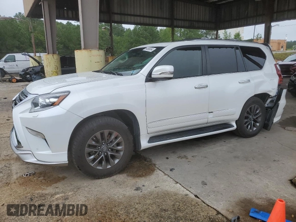 2019 Lexus GX with VIN JTJJM7FX4K5222579, listed as a Copart auction lot 64586064 with 73,846 mi miles and Salvage Title. Bid and sale history available at carsss.com. Image 1.