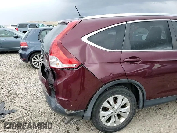 2012 Honda CR-V EX-L with VIN 5J6RM4H79CL008177, listed as a Copart auction lot 51071735 with 145,099 mi miles and Salvage Title. Bid and sale history available at carsss.com. Image 12.