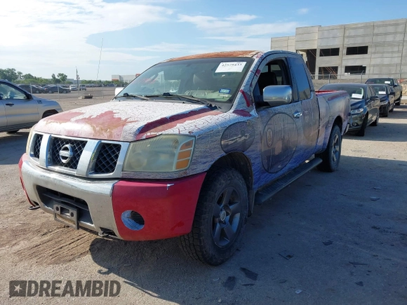 2005 Nissan Titan SE с VIN 1N6AA06B45N514550, выставлен на аукционе IAAI как лот 42579433 с пробегом 435 979 миль миль и . История ставок и продаж доступна на DreamBid. Изображение 2.