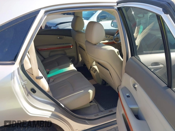 2005 Lexus RX 330 with VIN 2T2HA31U05C069881, listed as a IAAI auction lot 41988555 with 276,321 mi miles and . Bid and sale history available at DreamBid. Image 8.