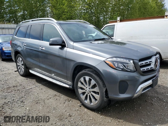 2017 Mercedes-Benz GLS with VIN 4JGDF6EE3HA825796, listed as a Copart auction lot 50591623 with 169,004 mi miles. Bid and sale history available at carsss.com. Image 4.