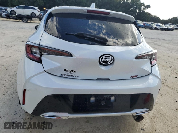 2021 Toyota Corolla Hatchback XSE with VIN JTNC4MBE0M3114470, listed as a Copart auction lot 75450734 with 38,346 mi miles and Non Repairable. Bid and sale history available at carsss.com. Image 6.
