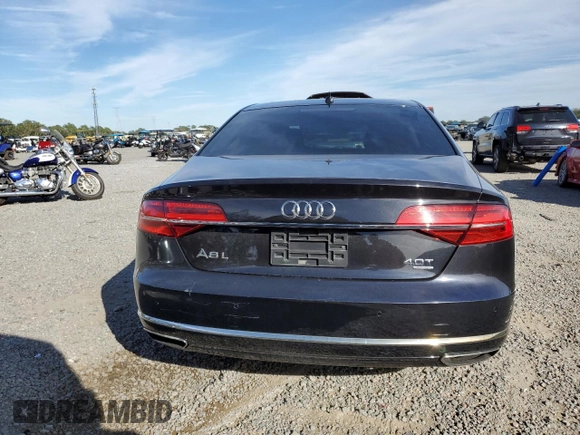 2015 Audi A8 L 4.0T with VIN WAU32AFD3FN002339, listed as a Copart auction lot 87305014 with 165,249 mi miles and Clean Title. Bid and sale history available at carsss.com. Image 6.