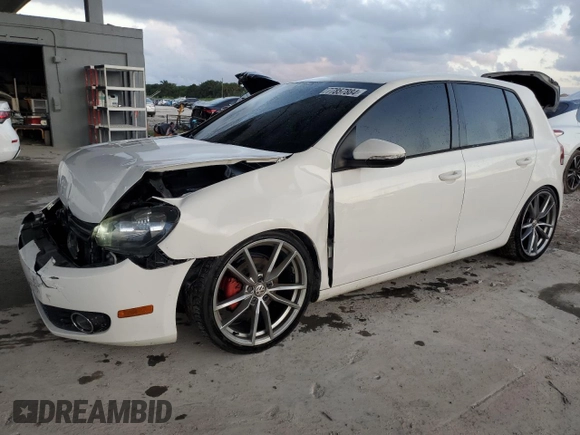 2013 Volkswagen Golf z VIN WVWDA7AJ2DW120061, wystawiony jako Copart lot #77857884 z przebiegiem 165 552 mil mil oraz Szkoda całkowita • Salvage title. Historia ofert i sprzedaży dostępna na DreamBid. Obrazek 1.