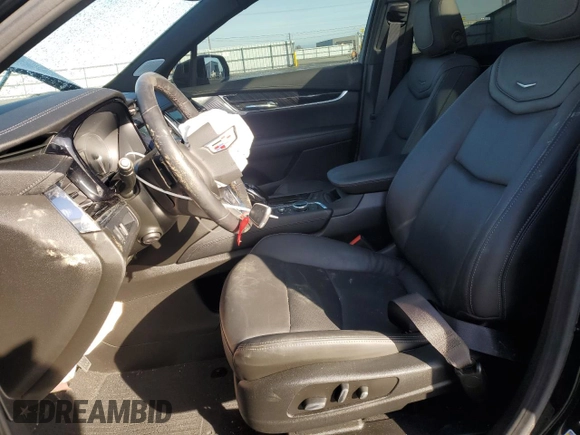 2024 Cadillac XT6 AWD Premium Luxury with VIN 1GYKPDRS4RZ709047, listed as a Copart auction lot 46753105 with 17,108 mi miles and Salvage Title. Bid and sale history available at carsss.com. Image 7.