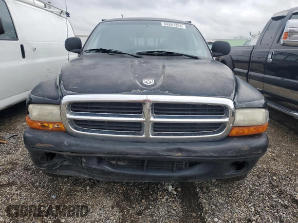 1997 Dodge Dakota with VIN 1B7GL23Y6VS178218, listed as a Copart auction lot 84891394 with 138,039 mi miles and Salvage Title. Bid and sale history available at carsss.com. Image 5.