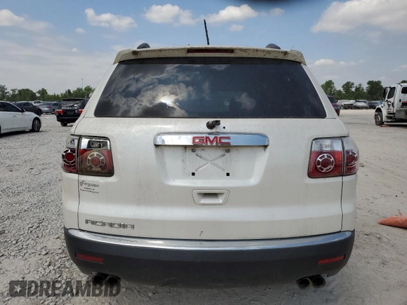 2011 GMC Acadia SL with VIN 1GKKRNED1BJ352562, listed as a Copart auction lot 53526385 with 141,972 mi miles and Clean Title. Bid and sale history available at DreamBid. Image 6.