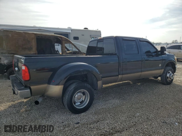 2012 Ford F-350 XL with VIN 1FT8W3DT0CEB00047, listed as a Copart auction lot 43234785 with 284,907 mi miles and Clean Title. Bid and sale history available at DreamBid. Image 3.