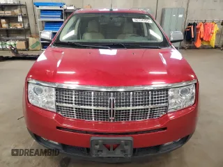 2010 Lincoln MKX with VIN 2LMDJ6JC3ABJ32471, listed as a Copart auction lot 52174125 with 139,455 mi miles and Salvage Title. Bid and sale history available at carsss.com. Image 5.