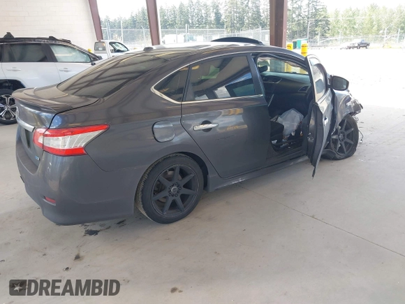 2013 Nissan Sentra SR with VIN 3N1AB7AP0DL777387, listed as a IAAI auction lot 42183359 with 206,726 mi miles and . Bid and sale history available at DreamBid. Image 4.