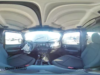 2021 Jeep Wrangler Unlimited Sahara with VIN 1C4HJXEN8MW668130, listed as a Copart auction lot 49049685 with Not provided miles and Salvage title. Bid and sale history available at DreamBid. Image 14.