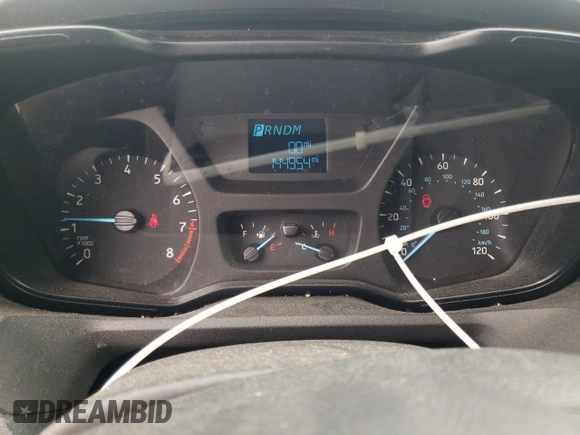 2017 Ford Transit with VIN 1FTYR1CM7HKA33798, listed as a Copart auction lot 56134213 with 144,954 mi miles and Salvage Title. Bid and sale history available at DreamBid. Image 9.