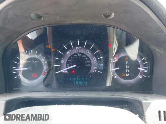 2011 Mercury Milan Premier with VIN 3MEHM0JG7BR603614, listed as a IAAI auction lot 42682798 with 216,166 mi miles and . Bid and sale history available at DreamBid. Image 7.