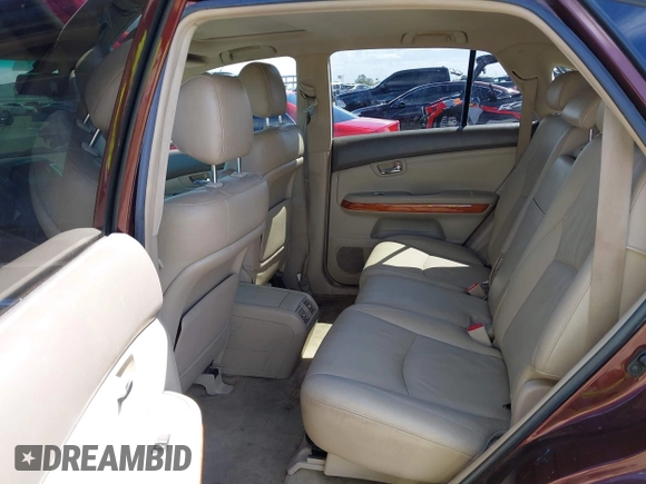 2009 Lexus RX 350 with VIN JTJGK31U899852422, listed as a IAAI auction lot 41976623 with 139,836 mi miles and . Bid and sale history available at DreamBid. Image 8.