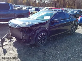 2017 Honda Accord Coupe EX-L V6 with VIN 1HGCT2B84HA007009, listed as a IAAI auction lot 41073715 with 114,869 mi miles. Bid and sale history available at carsss.com. Image 2.