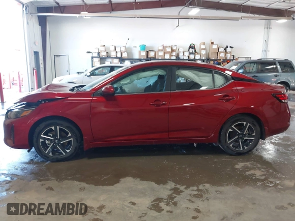 2024 Nissan Sentra SV with VIN 3N1AB8CV1RY366107, listed as a IAAI auction lot 41714847 with 7,983 mi miles and . Bid and sale history available at DreamBid. Image 14.