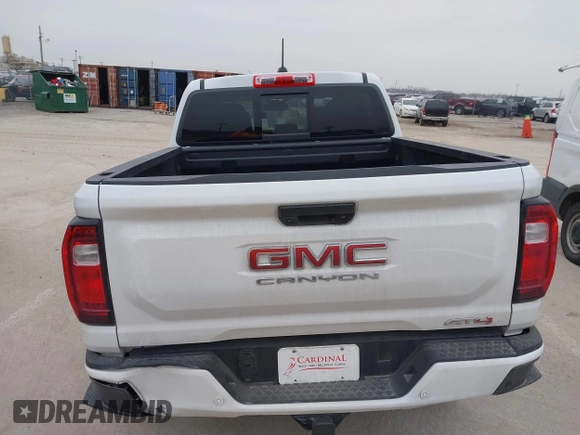 2023 GMC Canyon 4WD AT4 with VIN 1GTP6DEK0P1221777, listed as a IAAI auction lot 41564754 with 21,974 mi miles. Bid and sale history available at carsss.com. Image 16.