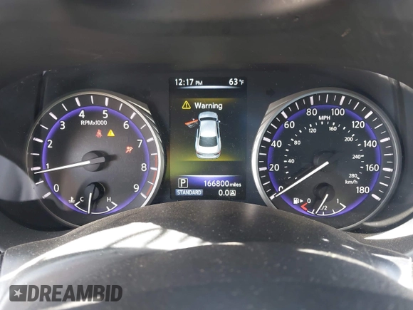 2014 Infiniti Q50 Premium with VIN JN1BV7AR5EM684966, listed as a IAAI auction lot 42306878 with 166,800 mi miles and . Bid and sale history available at DreamBid. Image 7.