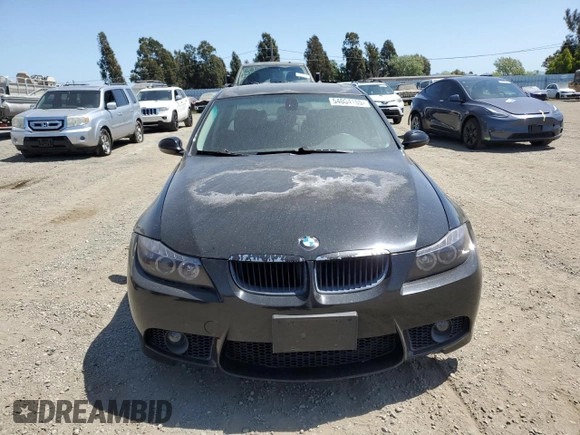 2008 BMW 3 Series 328i with VIN WBAVC53588FZ89561, listed as a Copart auction lot 54004155 with 132,933 mi miles and Clean Title. Bid and sale history available at carsss.com. Image 5.