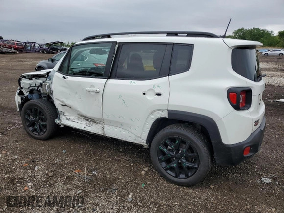2023 Jeep Renegade Altitude z VIN ZACNJDE16PPP35515, wystawiony jako Copart lot #57641465 z przebiegiem 75 422 mil mil oraz Szkoda całkowita • Salvage title. Historia ofert i sprzedaży dostępna na DreamBid. Obrazek 2.