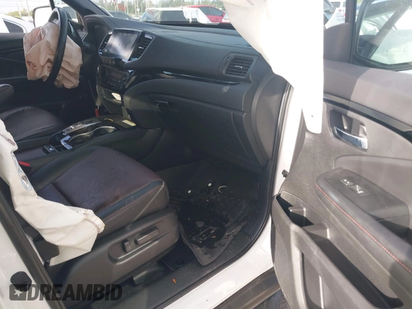 2023 Honda Ridgeline Black Edition with VIN 5FPYK3F81PB006534, listed as a IAAI auction lot 41947335 with 38,127 mi miles and . Bid and sale history available at DreamBid. Image 5.