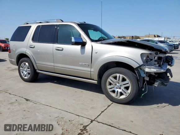2008 Ford Explorer Limited z VIN 1FMEU75888UA83565, wystawiony jako Copart lot #49981115 z przebiegiem 102 718 mil mil oraz Szkoda całkowita • Salvage title. Historia ofert i sprzedaży dostępna na DreamBid. Obrazek 4.