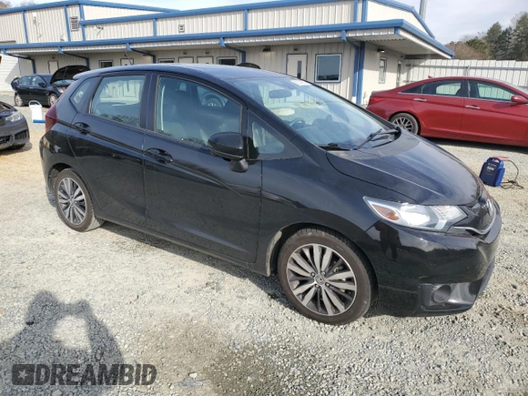 2017 Honda Fit EX-L with VIN 3HGGK5H87HM703475, listed as a Copart auction lot 89144625 with 63,911 mi miles and Salvage Title. Bid and sale history available at DreamBid. Image 4.