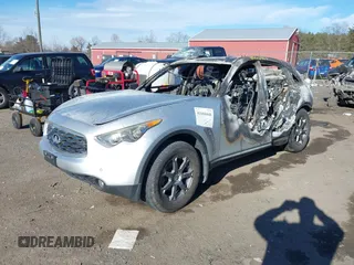 2010 Infiniti FX with VIN JN8AS1MWXAM855600, listed as a IAAI auction lot 41660448 with Not Provided miles and . Bid and sale history available at DreamBid. Image 2.