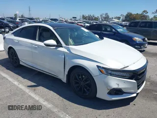 2022 Honda Accord EX-L с VIN 1HGCV1F5XNA074133, выставлен на аукционе IAAI как лот 42202072 с пробегом 19 380 миль миль и . История ставок и продаж доступна на DreamBid. Изображение 1.