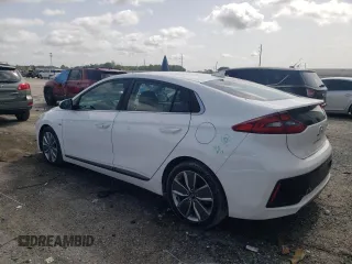 2019 Hyundai Ioniq Limited z VIN KMHC05LC7KU144216, wystawiony jako Copart lot #59552425 z przebiegiem 66 932 mil mil oraz Szkoda całkowita • Salvage title. Historia ofert i sprzedaży dostępna na DreamBid. Obrazek 2.