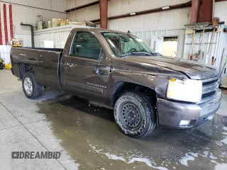 2008 Chevrolet Silverado 1500 Work Truck with VIN 1GCEC14018Z110656, listed as a Copart auction lot 47303285 with 134,914 mi miles and Salvage Title. Bid and sale history available at carsss.com. Image 4.
