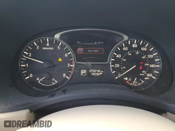 2015 Nissan Pathfinder Platinum with VIN 5N1AR2MN7FC650877, listed as a Copart auction lot 54963045 with 125,646 mi miles and Clean Title. Bid and sale history available at DreamBid. Image 9.
